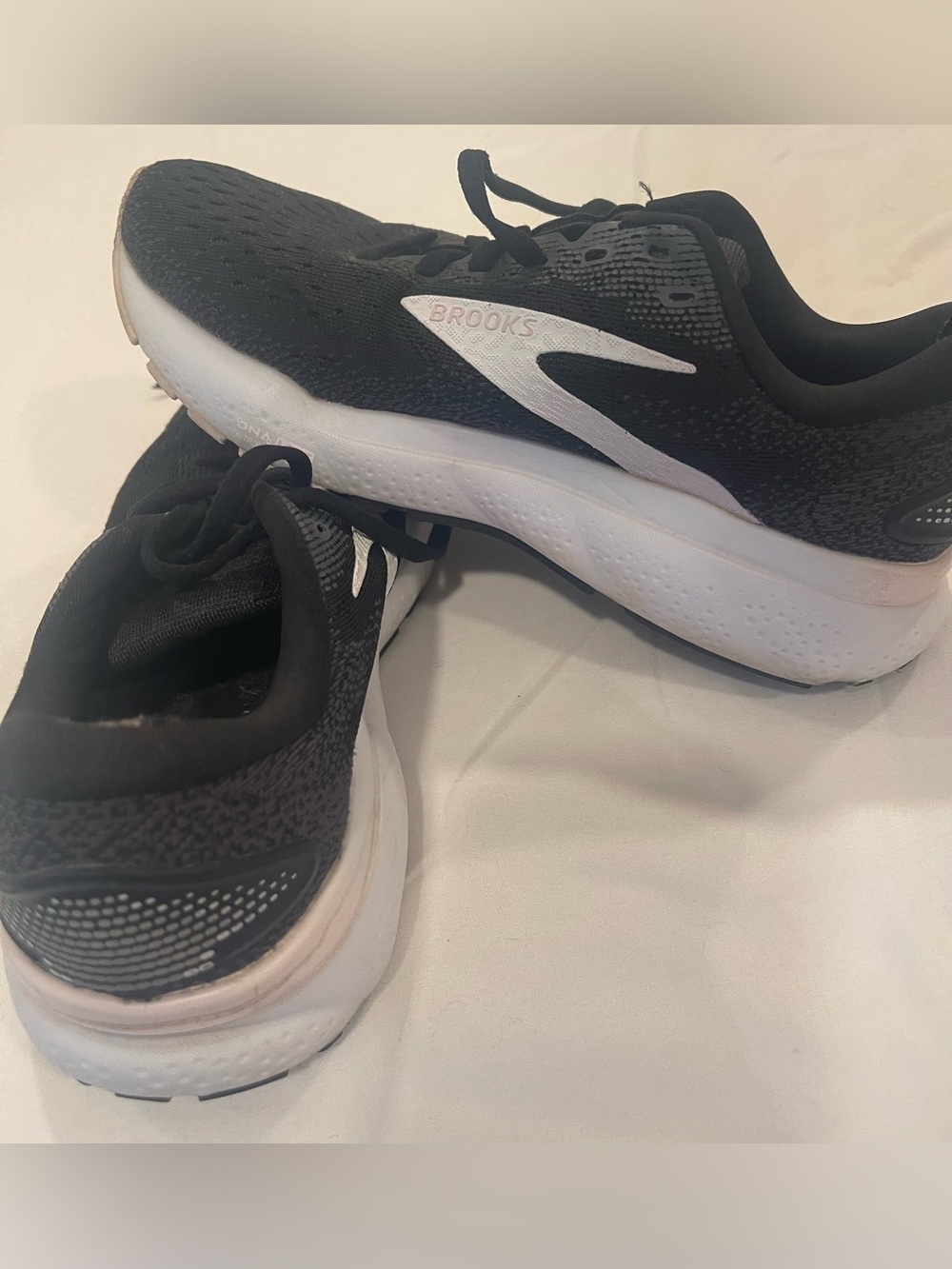 Brooks Women’s Black and White Running Sneakers